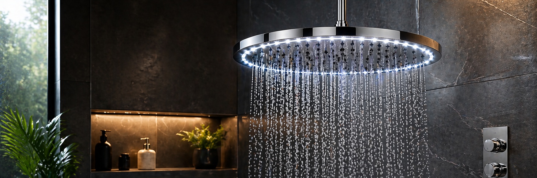 Shop Chrome Rain Shower Heads Collection